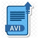 Avi Extension Archivo Icono