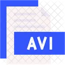 Avi Format Type Icon