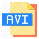 Avi File File Type Icon
