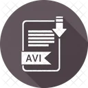 Avi Extension Document Icon