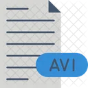 Avi File File Format Icon