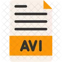 Avi File File Format File Type Icon