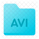 AVI Folder  Icon