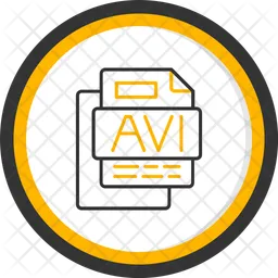 Avi video file  Icon