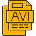 Avi Video File File Format File Icon