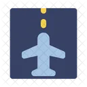 Aviacion Despegue Vuelo Icono