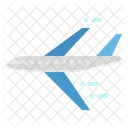 Avion Avion Transporte Icono