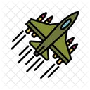 Avion De Guerre Militaire Aeronef Icon