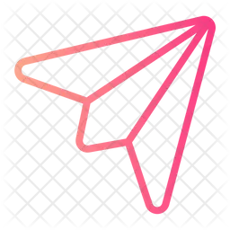 Avion de papel  Icono
