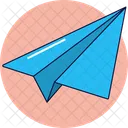 Avion En Papier Papier Volant Avion Jouet Icône