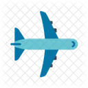 Vuelo De Avion Icono