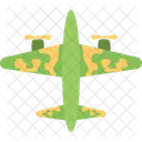 Militar Jet Avion Icono