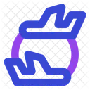 Tránsito aéreo  Icono