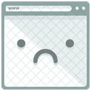 Triste Page Web Critique Icon