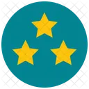 Trois Etoiles Revue Icône
