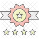Avis Badge Approbation Icône
