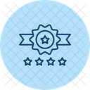Avis Badge Approbation Icône