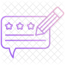 Evaluation Du Produit Icône