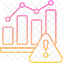 Aviso Crescimento Risco Ícone