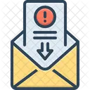Aviso Invitacion Carta Icono