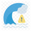 Aviso Inundacao Tsunami Icon