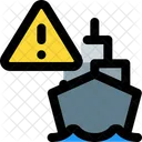 Advertencia De Barco Alerta De Barco Error De Barco Icono