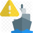 Advertencia De Barco Alerta De Barco Error De Barco Icon