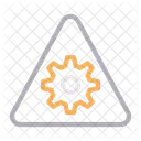 Engrenagem Roda Dentada Sinal Ícone
