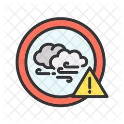 Aviso de tormenta  Icono