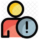 Usuario Exclamacao Aviso Icon