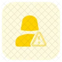 Aviso do usuário  Icon