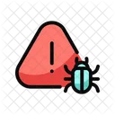 Malware Icone Virus Ícone