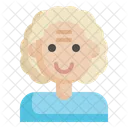 Avo Idosa Mulher Icon
