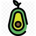 Avocado Food Symbols Healthy Icon