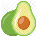Avocado Pear Healthy Icon
