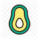 Avocado Fruit Healthy Food Icon