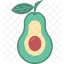 Avocado Half Avocado Pear Icon