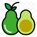 Avocado Fruits Fruit Icon