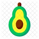 Avocado Organic Vegetable Icon