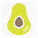 Avocado Avacado Gesattigt Symbol