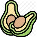 Avocado Fruit Vegetable Icon