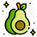 Avocado Vegetable Diet Icon
