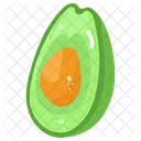 Fruit Alligator Pear Avocado Icon