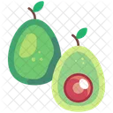 Avocado Pear Alligator Pear Icon