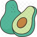 Avocado Fruit Vegetable Icon