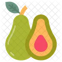 Avocado Avocado Pear Fruit 아이콘