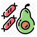 Avocado Breakfast  Icon