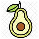 Avocado-cut  Icon