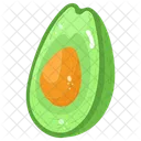 Fruit Alligator Pear Avocado Icon