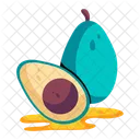Alligator Pear Avocado Persea Americana Symbol